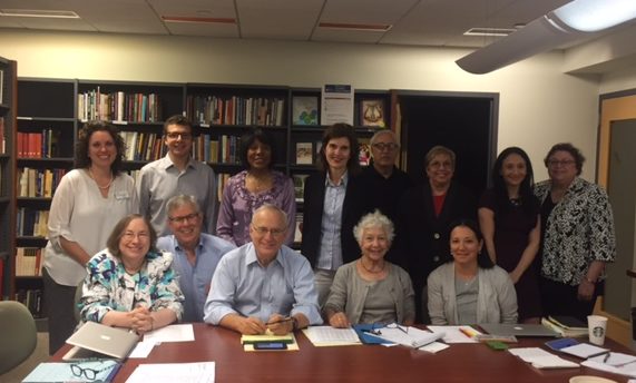 WUPJ and leaders from other Reform and Progressive Jewish organizations at the United Nations in New York