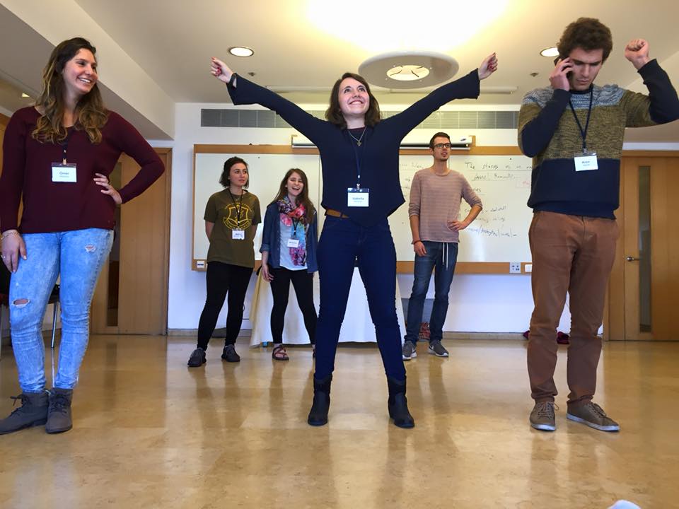 2015-16 Roswell Klal Yisrael Fellows In a Workshop in Jerusalem, at Beit Shmuel