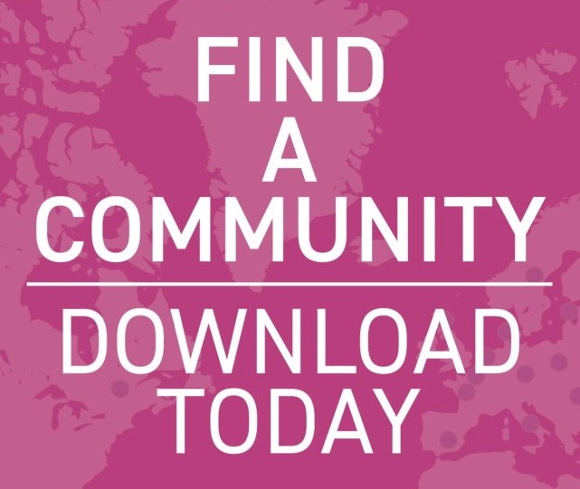 Travel with the World Union download our Find a Community app