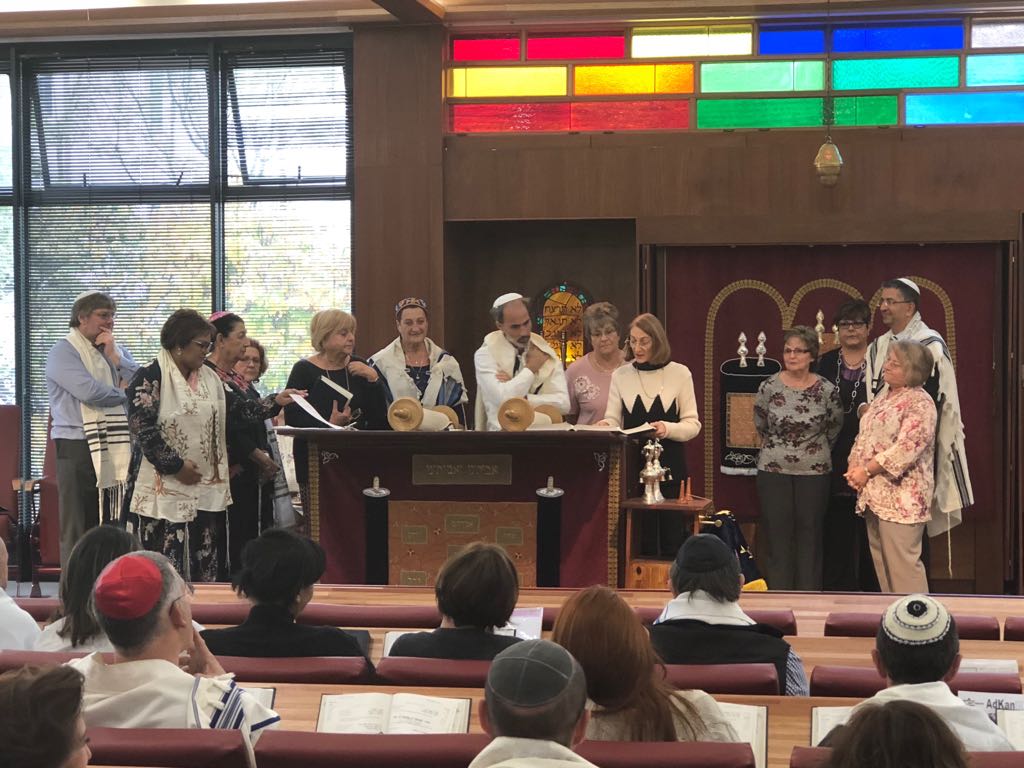 Shabbat services in Johannesburg, May 2018, SAUPJ biennial