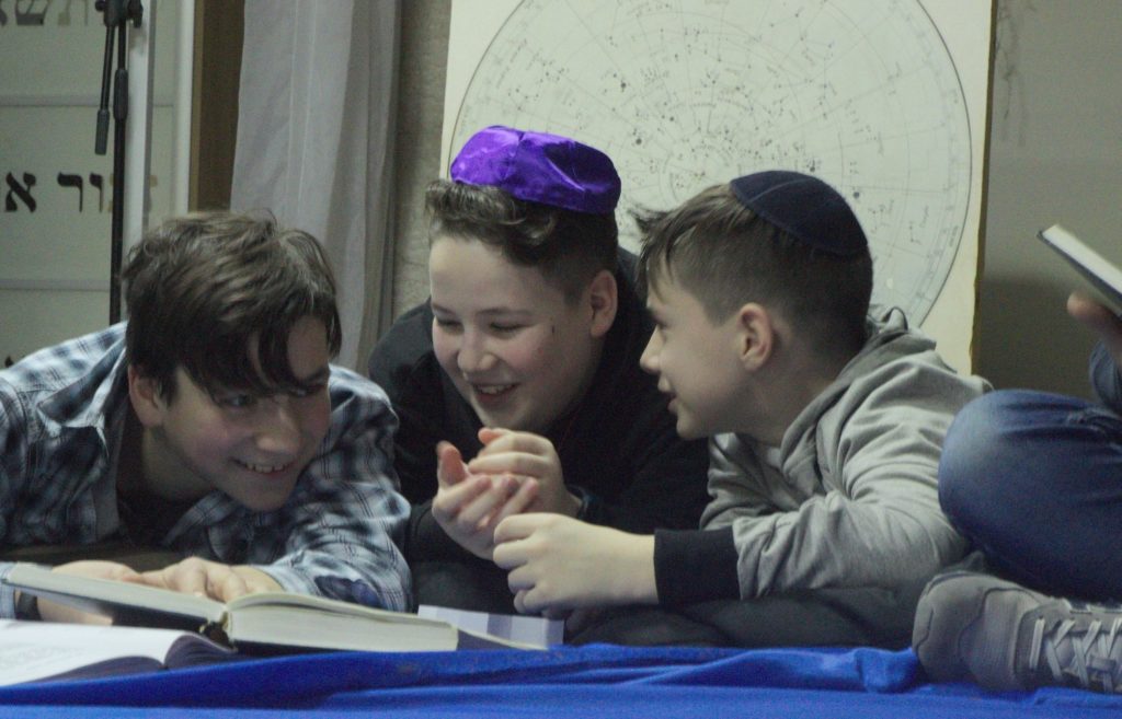 Scene from Netzer Winter Camp Minsk Dec 2018 Beit Simha