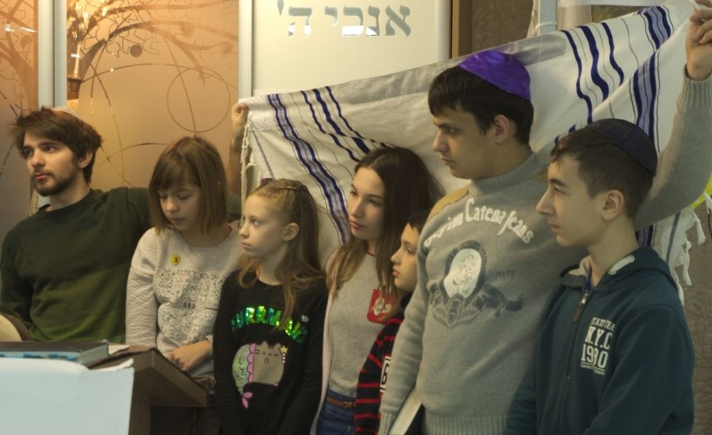 Scene from Netzer Winter Camp Minsk Dec 2018 Beit Simha