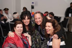 From left: Pam Spiegel, Maureen Barton, Rabbi Allison Conyer and Ruth Trytell (Etz Chayim Progressive Synagogue)
