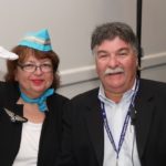 Temple Beth Israel Vice-President Judi Cohen and Peter Cohen